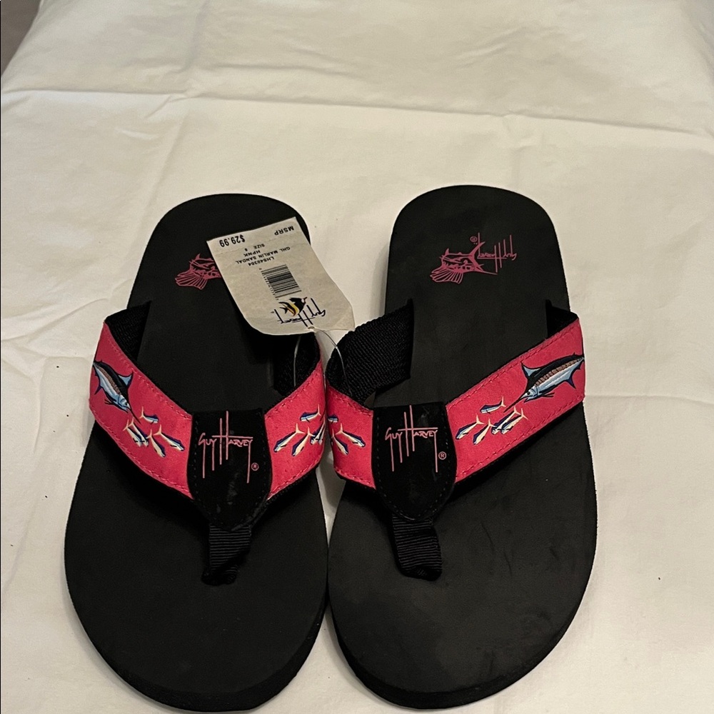 Guy Harvy flip-flops